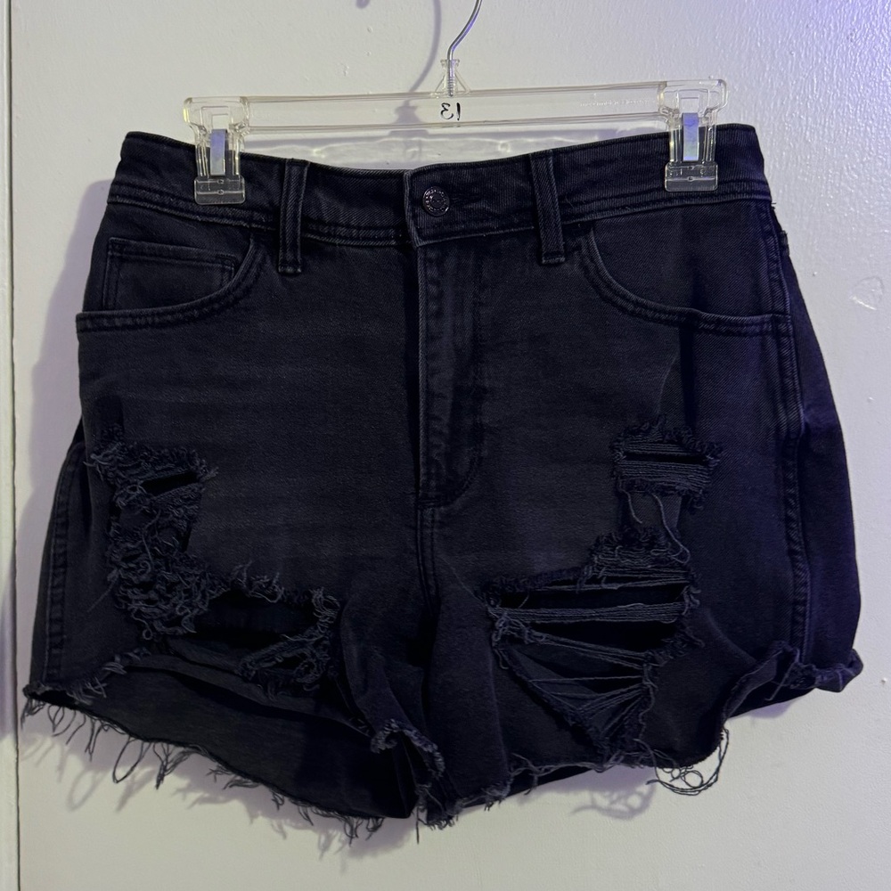 Hollister curvy high rise shorts